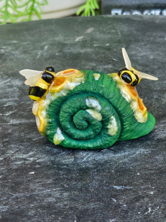 Green Honeycomb Shell
