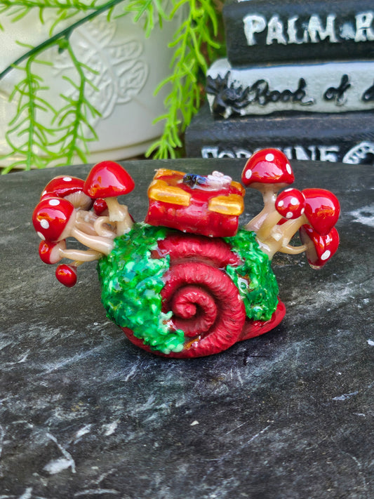 Red Mushroom Shell