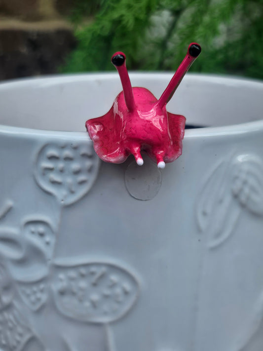 Pink Snail Body - Climbing Up Pose (NO SHELL)